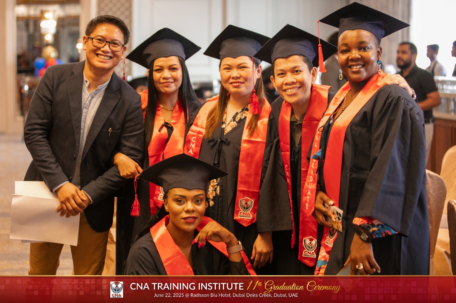 CNA Training Institute Batch 11 graduation ceremony full group photo