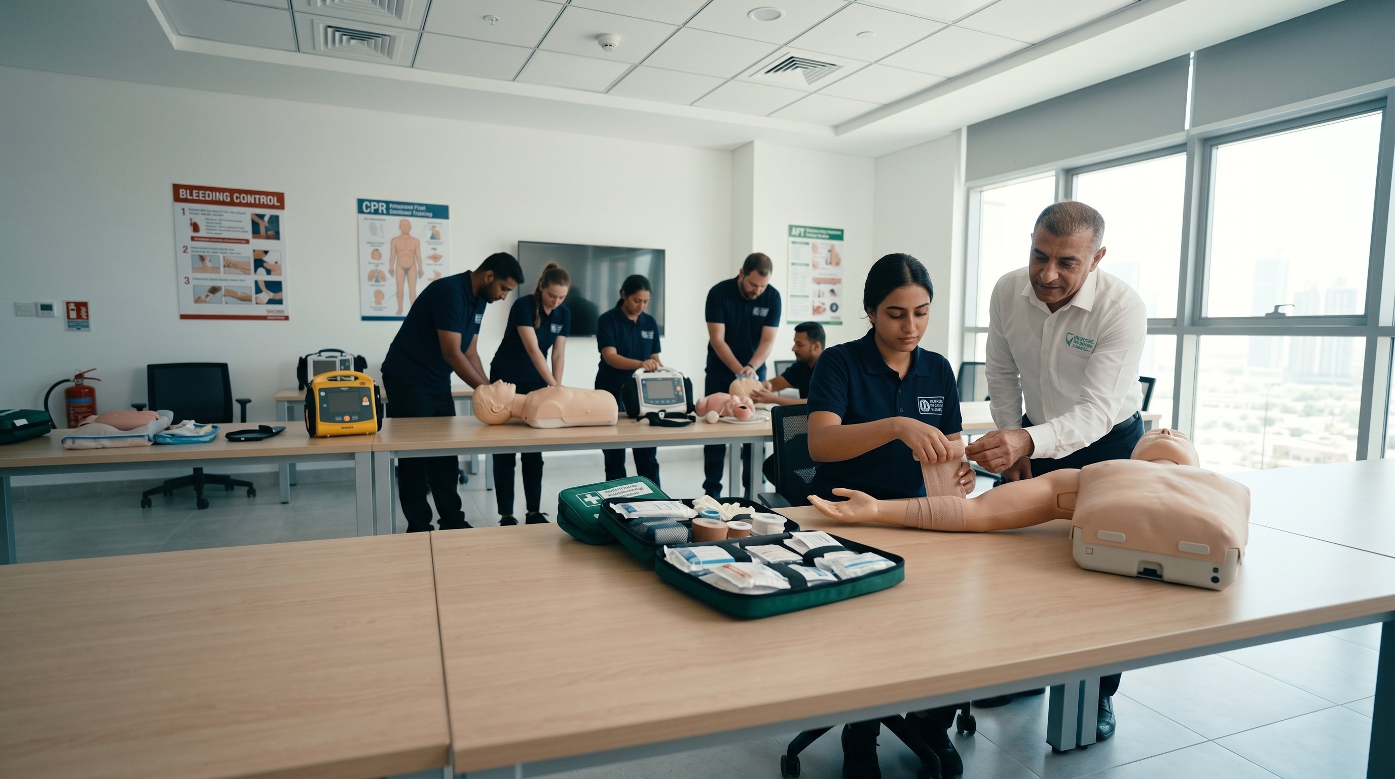 What Skills Do You Learn During First Aid Training in Dubai?